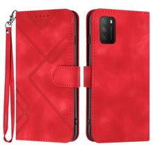 Load image into Gallery viewer, Line Pattern Skin Feel Leather Phone Case, For Xiaomi Redmi Note 10S 4G Global, For Xiaomi Redmi Note 10 Pro Max, For Xiaomi Redmi Note 10 Pro 4G Global, For Xiaomi Redmi Note 10 4G Global, For Xiaomi Poco M3/Redmi 9T, For Xiaomi Mi 11                 ...