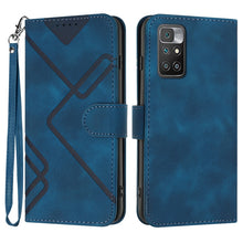 Load image into Gallery viewer, Line Pattern Skin Feel Leather Phone Case, For Xiaomi Redmi 10/10 2022/10 Prime, For Xiaomi Poco F3/11i/Redmi K40, For Xiaomi Redmi Note 11 4G Global, For Xiaomi 11T/11T Pro, For Xiaomi Redmi 9A/9AT/9i, For Xiaomi Redmi 9/9 Prime/Poco M2               ...