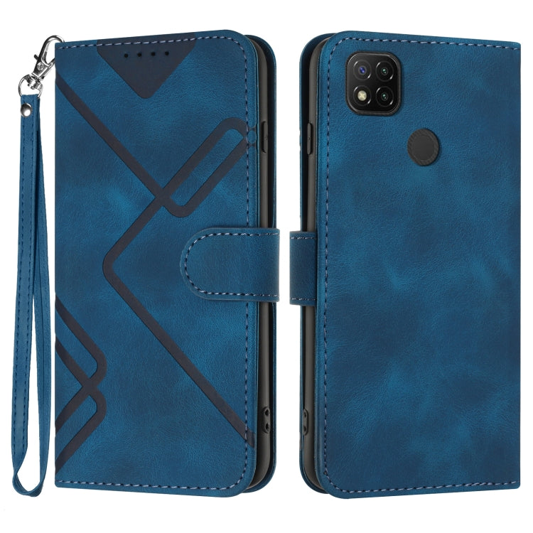 Line Pattern Skin Feel Leather Phone Case, For Xiaomi Poco M5, For Xiaomi Poco M5s 4G Global, For Xiaomi Redmi Note 11 Pro 4G/5G Global, For Xiaomi Redmi Note 11SE 4G India, For Xiaomi Redmi 10 Power, For Xiaomi Redmi 10A 4G                            ...