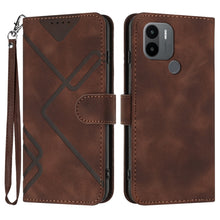 Load image into Gallery viewer, Line Pattern Skin Feel Leather Phone Case, For Xiaomi Redmi Note 12 4G Global, For Xiaomi Redmi Note 12 Pro+ 4G/5G Global, For Xiaomi Redmi Note 12 5G Global, For Xiaomi 13 Pro, For Xiaomi 13, For Xiaomi Redmi A1+, For Xiaomi Civi 2                    ...