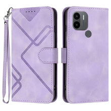 Load image into Gallery viewer, Line Pattern Skin Feel Leather Phone Case, For Xiaomi Redmi Note 12 4G Global, For Xiaomi Redmi Note 12 Pro+ 4G/5G Global, For Xiaomi Redmi Note 12 5G Global, For Xiaomi 13 Pro, For Xiaomi 13, For Xiaomi Redmi A1+, For Xiaomi Civi 2                    ...