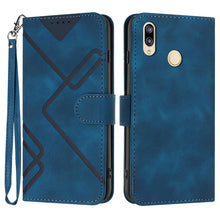 Load image into Gallery viewer, Line Pattern Skin Feel Leather Phone Case, For Xiaomi Redmi Note 8 Pro, For Xiaomi Redmi Note 7