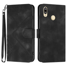 Load image into Gallery viewer, Line Pattern Skin Feel Leather Phone Case, For Xiaomi Redmi Note 8 Pro, For Xiaomi Redmi Note 7