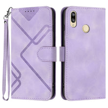Load image into Gallery viewer, Line Pattern Skin Feel Leather Phone Case, For Xiaomi Redmi Note 8 Pro, For Xiaomi Redmi Note 7