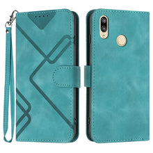 Load image into Gallery viewer, Line Pattern Skin Feel Leather Phone Case, For Xiaomi Redmi Note 8 Pro, For Xiaomi Redmi Note 7
