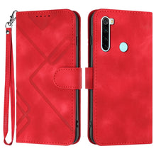Load image into Gallery viewer, Line Pattern Skin Feel Leather Phone Case, For Xiaomi Mi 10T 5G/10T Pro 5G, For Xiaomi Redmi Note 9 Global/10X 4G, For Xiaomi Redmi Note 9 Pro, For Xiaomi Redmi Note 8T, For Xiaomi Redmi 8, For Xiaomi Redmi Note 8, For Xiaomi Redmi Note 8 Pro          ...