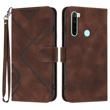 Load image into Gallery viewer, Line Pattern Skin Feel Leather Phone Case, For Xiaomi Mi 10T 5G/10T Pro 5G, For Xiaomi Redmi Note 9 Global/10X 4G, For Xiaomi Redmi Note 9 Pro, For Xiaomi Redmi Note 8T, For Xiaomi Redmi 8, For Xiaomi Redmi Note 8, For Xiaomi Redmi Note 8 Pro          ...