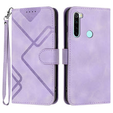 Load image into Gallery viewer, Line Pattern Skin Feel Leather Phone Case, For Xiaomi Mi 10T 5G/10T Pro 5G, For Xiaomi Redmi Note 9 Global/10X 4G, For Xiaomi Redmi Note 9 Pro, For Xiaomi Redmi Note 8T, For Xiaomi Redmi 8, For Xiaomi Redmi Note 8, For Xiaomi Redmi Note 8 Pro          ...