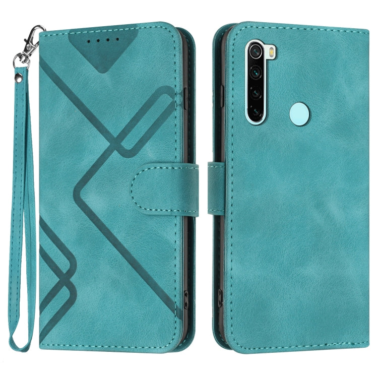 Line Pattern Skin Feel Leather Phone Case, For Xiaomi Redmi Note 10S 4G Global, For Xiaomi Redmi 9C/9C NFC/Poco C3, For Xiaomi Mi 10T 5G/10T Pro 5G, For Xiaomi Redmi Note 9 Global/10X 4G, For Xiaomi Redmi Note 9 Pro, For Xiaomi Redmi Note 8T           ...