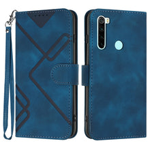 Load image into Gallery viewer, Line Pattern Skin Feel Leather Phone Case, For Xiaomi Mi 10T 5G/10T Pro 5G, For Xiaomi Redmi Note 9 Global/10X 4G, For Xiaomi Redmi Note 9 Pro, For Xiaomi Redmi Note 8T, For Xiaomi Redmi 8, For Xiaomi Redmi Note 8, For Xiaomi Redmi Note 8 Pro          ...