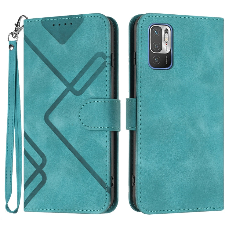 Line Pattern Skin Feel Leather Phone Case, For Xiaomi Redmi 10/10 2022/10 Prime, For Xiaomi Poco F3/11i/Redmi K40, For Xiaomi Redmi Note 11 4G Global, For Xiaomi 11T/11T Pro, For Xiaomi Redmi 9A/9AT/9i, For Xiaomi Redmi 9/9 Prime/Poco M2               ...