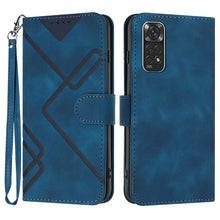 Load image into Gallery viewer, Line Pattern Skin Feel Leather Phone Case, For Xiaomi Redmi 10/10 2022/10 Prime, For Xiaomi Poco F3/11i/Redmi K40, For Xiaomi Redmi Note 11 4G Global, For Xiaomi 11T/11T Pro, For Xiaomi Redmi 9A/9AT/9i, For Xiaomi Redmi 9/9 Prime/Poco M2               ...