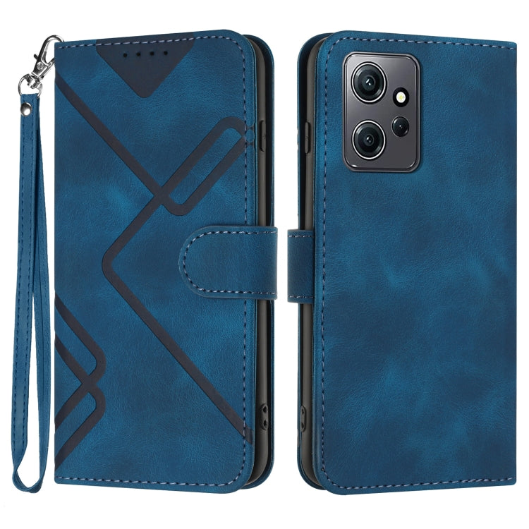 Line Pattern Skin Feel Leather Phone Case, For Xiaomi Redmi Note 12 4G Global, For Xiaomi Redmi Note 12 Pro+ 4G/5G Global, For Xiaomi Redmi Note 12 5G Global, For Xiaomi 13 Pro, For Xiaomi 13, For Xiaomi Redmi A1+, For Xiaomi Civi 2                    ...
