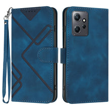 Load image into Gallery viewer, Line Pattern Skin Feel Leather Phone Case, For Xiaomi Redmi Note 12 4G Global, For Xiaomi Redmi Note 12 Pro+ 4G/5G Global, For Xiaomi Redmi Note 12 5G Global, For Xiaomi 13 Pro, For Xiaomi 13, For Xiaomi Redmi A1+, For Xiaomi Civi 2                    ...
