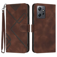 Load image into Gallery viewer, Line Pattern Skin Feel Leather Phone Case, For Xiaomi Redmi Note 12 4G Global, For Xiaomi Redmi Note 12 Pro+ 4G/5G Global, For Xiaomi Redmi Note 12 5G Global, For Xiaomi 13 Pro, For Xiaomi 13, For Xiaomi Redmi A1+, For Xiaomi Civi 2                    ...
