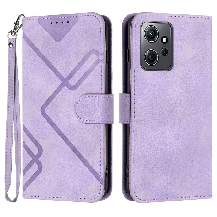 Line Pattern Skin Feel Leather Phone Case, For Xiaomi Redmi Note 12 4G Global, For Xiaomi Redmi Note 12 Pro+ 4G/5G Global, For Xiaomi Redmi Note 12 5G Global, For Xiaomi 13 Pro, For Xiaomi 13, For Xiaomi Redmi A1+, For Xiaomi Civi 2                    ...