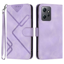 Load image into Gallery viewer, Line Pattern Skin Feel Leather Phone Case, For Xiaomi Redmi Note 12 4G Global, For Xiaomi Redmi Note 12 Pro+ 4G/5G Global, For Xiaomi Redmi Note 12 5G Global, For Xiaomi 13 Pro, For Xiaomi 13, For Xiaomi Redmi A1+, For Xiaomi Civi 2                    ...