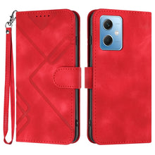 Load image into Gallery viewer, Line Pattern Skin Feel Leather Phone Case, For Xiaomi Redmi Note 12 4G Global, For Xiaomi Redmi Note 12 Pro+ 4G/5G Global, For Xiaomi Redmi Note 12 5G Global, For Xiaomi 13 Pro, For Xiaomi 13, For Xiaomi Redmi A1+, For Xiaomi Civi 2                    ...