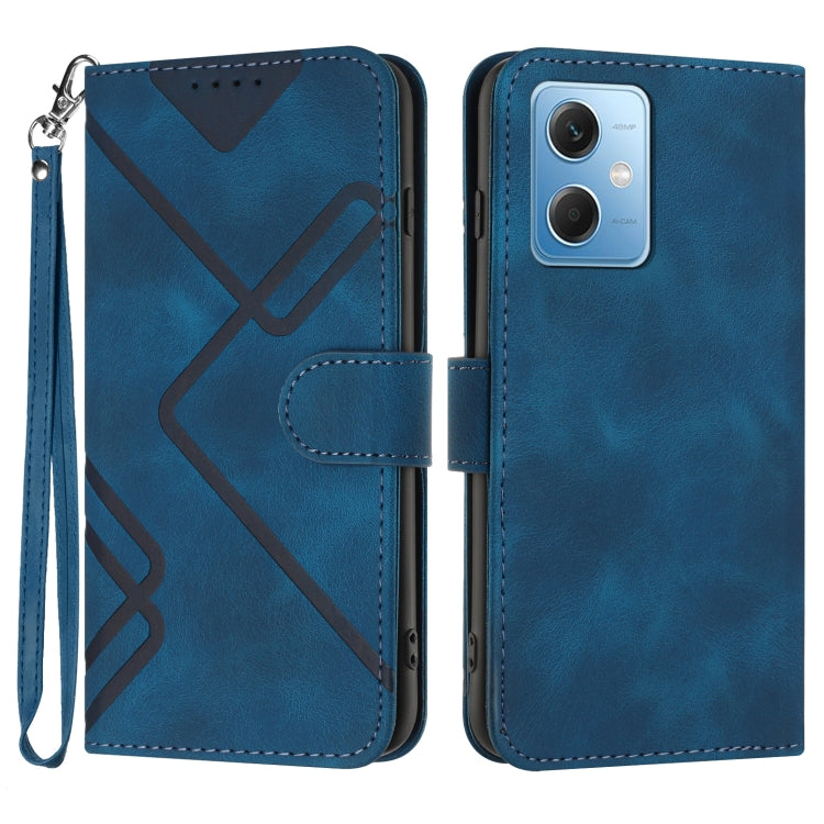 Line Pattern Skin Feel Leather Phone Case, For Xiaomi Redmi Note 12 4G Global, For Xiaomi Redmi Note 12 Pro+ 4G/5G Global, For Xiaomi Redmi Note 12 5G Global, For Xiaomi 13 Pro, For Xiaomi 13, For Xiaomi Redmi A1+, For Xiaomi Civi 2                    ...