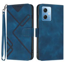 Load image into Gallery viewer, Line Pattern Skin Feel Leather Phone Case, For Xiaomi Redmi Note 12 4G Global, For Xiaomi Redmi Note 12 Pro+ 4G/5G Global, For Xiaomi Redmi Note 12 5G Global, For Xiaomi 13 Pro, For Xiaomi 13, For Xiaomi Redmi A1+, For Xiaomi Civi 2                    ...