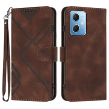 Load image into Gallery viewer, Line Pattern Skin Feel Leather Phone Case, For Xiaomi Redmi Note 12 4G Global, For Xiaomi Redmi Note 12 Pro+ 4G/5G Global, For Xiaomi Redmi Note 12 5G Global, For Xiaomi 13 Pro, For Xiaomi 13, For Xiaomi Redmi A1+, For Xiaomi Civi 2                    ...