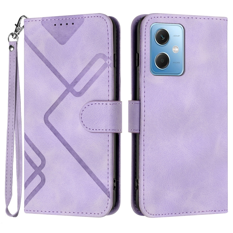 Line Pattern Skin Feel Leather Phone Case, For Xiaomi Redmi Note 12 4G Global, For Xiaomi Redmi Note 12 Pro+ 4G/5G Global, For Xiaomi Redmi Note 12 5G Global, For Xiaomi 13 Pro, For Xiaomi 13, For Xiaomi Redmi A1+, For Xiaomi Civi 2                    ...
