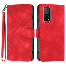 Load image into Gallery viewer, Line Pattern Skin Feel Leather Phone Case, For Xiaomi Mi 10T 5G/10T Pro 5G, For Xiaomi Redmi Note 9 Global/10X 4G, For Xiaomi Redmi Note 9 Pro, For Xiaomi Redmi Note 8T, For Xiaomi Redmi 8, For Xiaomi Redmi Note 8, For Xiaomi Redmi Note 8 Pro          ...