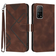 Load image into Gallery viewer, Line Pattern Skin Feel Leather Phone Case, For Xiaomi Mi 10T 5G/10T Pro 5G, For Xiaomi Redmi Note 9 Global/10X 4G, For Xiaomi Redmi Note 9 Pro, For Xiaomi Redmi Note 8T, For Xiaomi Redmi 8, For Xiaomi Redmi Note 8, For Xiaomi Redmi Note 8 Pro          ...