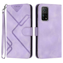 Load image into Gallery viewer, Line Pattern Skin Feel Leather Phone Case, For Xiaomi Mi 10T 5G/10T Pro 5G, For Xiaomi Redmi Note 9 Global/10X 4G, For Xiaomi Redmi Note 9 Pro, For Xiaomi Redmi Note 8T, For Xiaomi Redmi 8, For Xiaomi Redmi Note 8, For Xiaomi Redmi Note 8 Pro          ...