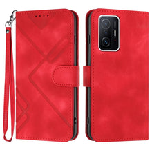 Load image into Gallery viewer, Line Pattern Skin Feel Leather Phone Case, For Xiaomi Redmi 10/10 2022/10 Prime, For Xiaomi Poco F3/11i/Redmi K40, For Xiaomi Redmi Note 11 4G Global, For Xiaomi 11T/11T Pro, For Xiaomi Redmi 9A/9AT/9i, For Xiaomi Redmi 9/9 Prime/Poco M2               ...