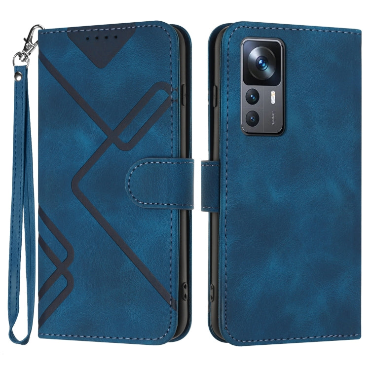 Line Pattern Skin Feel Leather Phone Case, For Xiaomi Redmi Note 12 4G Global, For Xiaomi Redmi Note 12 Pro+ 4G/5G Global, For Xiaomi Redmi Note 12 5G Global, For Xiaomi 13 Pro, For Xiaomi 13, For Xiaomi Redmi A1+, For Xiaomi Civi 2                    ...