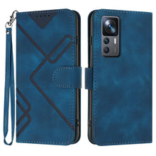 Load image into Gallery viewer, Line Pattern Skin Feel Leather Phone Case, For Xiaomi Redmi Note 12 4G Global, For Xiaomi Redmi Note 12 Pro+ 4G/5G Global, For Xiaomi Redmi Note 12 5G Global, For Xiaomi 13 Pro, For Xiaomi 13, For Xiaomi Redmi A1+, For Xiaomi Civi 2                    ...