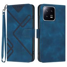 Load image into Gallery viewer, Line Pattern Skin Feel Leather Phone Case, For Xiaomi Redmi Note 12 4G Global, For Xiaomi Redmi Note 12 Pro+ 4G/5G Global, For Xiaomi Redmi Note 12 5G Global, For Xiaomi 13 Pro, For Xiaomi 13, For Xiaomi Redmi A1+, For Xiaomi Civi 2                    ...