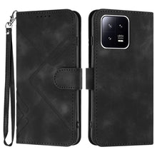 Load image into Gallery viewer, Line Pattern Skin Feel Leather Phone Case, For Xiaomi Redmi Note 12 4G Global, For Xiaomi Redmi Note 12 Pro+ 4G/5G Global, For Xiaomi Redmi Note 12 5G Global, For Xiaomi 13 Pro, For Xiaomi 13, For Xiaomi Redmi A1+, For Xiaomi Civi 2                    ...