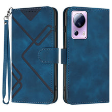 Load image into Gallery viewer, Line Pattern Skin Feel Leather Phone Case, For Xiaomi Redmi Note 12 4G Global, For Xiaomi Redmi Note 12 Pro+ 4G/5G Global, For Xiaomi Redmi Note 12 5G Global, For Xiaomi 13 Pro, For Xiaomi 13, For Xiaomi Redmi A1+, For Xiaomi Civi 2                    ...