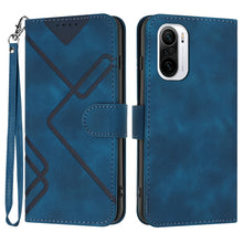 Load image into Gallery viewer, Line Pattern Skin Feel Leather Phone Case, For Xiaomi Redmi 10/10 2022/10 Prime, For Xiaomi Poco F3/11i/Redmi K40, For Xiaomi Redmi Note 11 4G Global, For Xiaomi 11T/11T Pro, For Xiaomi Redmi 9A/9AT/9i, For Xiaomi Redmi 9/9 Prime/Poco M2               ...
