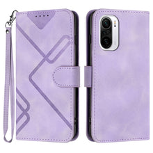 Load image into Gallery viewer, Line Pattern Skin Feel Leather Phone Case, For Xiaomi Redmi 10/10 2022/10 Prime, For Xiaomi Poco F3/11i/Redmi K40, For Xiaomi Redmi Note 11 4G Global, For Xiaomi 11T/11T Pro, For Xiaomi Redmi 9A/9AT/9i, For Xiaomi Redmi 9/9 Prime/Poco M2               ...