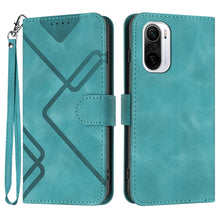 Load image into Gallery viewer, Line Pattern Skin Feel Leather Phone Case, For Xiaomi Redmi 10/10 2022/10 Prime, For Xiaomi Poco F3/11i/Redmi K40, For Xiaomi Redmi Note 11 4G Global, For Xiaomi 11T/11T Pro, For Xiaomi Redmi 9A/9AT/9i, For Xiaomi Redmi 9/9 Prime/Poco M2               ...