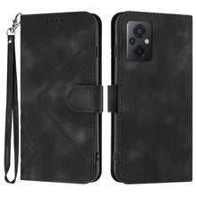 Load image into Gallery viewer, Line Pattern Skin Feel Leather Phone Case, For Xiaomi Poco M5, For Xiaomi Poco M5s 4G Global, For Xiaomi Redmi Note 11 Pro 4G/5G Global, For Xiaomi Redmi Note 11SE 4G India, For Xiaomi Redmi 10 Power, For Xiaomi Redmi 10A 4G                            ...