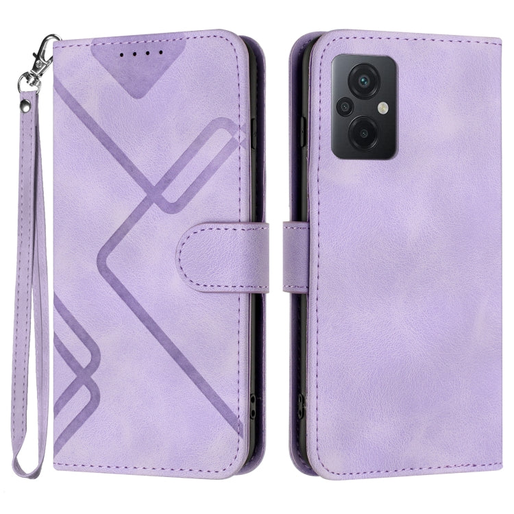 Line Pattern Skin Feel Leather Phone Case, For Xiaomi Poco M5, For Xiaomi Poco M5s 4G Global, For Xiaomi Redmi Note 11 Pro 4G/5G Global, For Xiaomi Redmi Note 11SE 4G India, For Xiaomi Redmi 10 Power, For Xiaomi Redmi 10A 4G                            ...