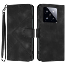 Load image into Gallery viewer, Line Pattern Skin Feel Leather Phone Case, For Xiaomi Redmi Note 13 Pro 4G, For Xiaomi Redmi Note 13 4G, For Xiaomi Redmi 13C, For Xiaomi Redmi K70E, For Xiaomi 14 Pro, For Xiaomi 14, For Xiaomi Redmi K70, For Xiaomi Redmi Note 12 Pro 4G/5G Global