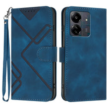Load image into Gallery viewer, Line Pattern Skin Feel Leather Phone Case, For Xiaomi Redmi Note 13 Pro 4G, For Xiaomi Redmi Note 13 4G, For Xiaomi Redmi 13C, For Xiaomi Redmi K70E, For Xiaomi 14 Pro, For Xiaomi 14, For Xiaomi Redmi K70, For Xiaomi Redmi Note 12 Pro 4G/5G Global