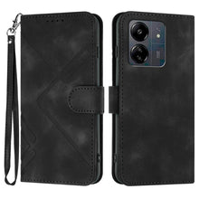 Load image into Gallery viewer, Line Pattern Skin Feel Leather Phone Case, For Xiaomi Redmi Note 13 Pro 4G, For Xiaomi Redmi Note 13 4G, For Xiaomi Redmi 13C, For Xiaomi Redmi K70E, For Xiaomi 14 Pro, For Xiaomi 14, For Xiaomi Redmi K70, For Xiaomi Redmi Note 12 Pro 4G/5G Global