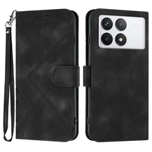 Load image into Gallery viewer, Line Pattern Skin Feel Leather Phone Case, For Xiaomi Redmi Note 13 Pro 4G, For Xiaomi Redmi Note 13 4G, For Xiaomi Redmi 13C, For Xiaomi Redmi K70E, For Xiaomi 14 Pro, For Xiaomi 14, For Xiaomi Redmi K70, For Xiaomi Redmi Note 12 Pro 4G/5G Global