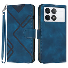 Load image into Gallery viewer, Line Pattern Skin Feel Leather Phone Case, For Xiaomi Redmi Note 13 Pro 4G, For Xiaomi Redmi Note 13 4G, For Xiaomi Redmi 13C, For Xiaomi Redmi K70E, For Xiaomi 14 Pro, For Xiaomi 14, For Xiaomi Redmi K70, For Xiaomi Redmi Note 12 Pro 4G/5G Global