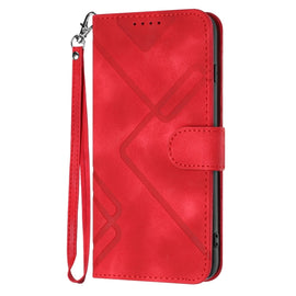 Line Pattern Skin Feel Leather Phone Case, For Xiaomi Redmi Note 13 Pro 4G, For Xiaomi Redmi Note 13 4G, For Xiaomi Redmi 13C, For Xiaomi Redmi K70E, For Xiaomi 14 Pro, For Xiaomi 14, For Xiaomi Redmi K70, For Xiaomi Redmi Note 12 Pro 4G/5G Global