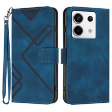 Load image into Gallery viewer, Line Pattern Skin Feel Leather Phone Case, For Xiaomi Redmi Note 13 Pro 4G, For Xiaomi Redmi Note 13 4G, For Xiaomi Redmi 13C, For Xiaomi Redmi K70E, For Xiaomi 14 Pro, For Xiaomi 14, For Xiaomi Redmi K70, For Xiaomi Redmi Note 12 Pro 4G/5G Global