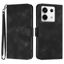 Load image into Gallery viewer, Line Pattern Skin Feel Leather Phone Case, For Xiaomi Redmi Note 13 Pro 4G, For Xiaomi Redmi Note 13 4G, For Xiaomi Redmi 13C, For Xiaomi Redmi K70E, For Xiaomi 14 Pro, For Xiaomi 14, For Xiaomi Redmi K70, For Xiaomi Redmi Note 12 Pro 4G/5G Global