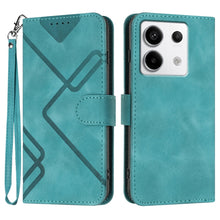 Load image into Gallery viewer, Line Pattern Skin Feel Leather Phone Case, For Xiaomi Redmi Note 13 Pro 4G, For Xiaomi Redmi Note 13 4G, For Xiaomi Redmi 13C, For Xiaomi Redmi K70E, For Xiaomi 14 Pro, For Xiaomi 14, For Xiaomi Redmi K70, For Xiaomi Redmi Note 12 Pro 4G/5G Global