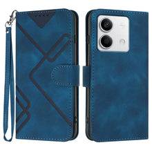 Load image into Gallery viewer, Line Pattern Skin Feel Leather Phone Case, For Xiaomi Redmi Note 13 Pro 4G, For Xiaomi Redmi Note 13 4G, For Xiaomi Redmi 13C, For Xiaomi Redmi K70E, For Xiaomi 14 Pro, For Xiaomi 14, For Xiaomi Redmi K70, For Xiaomi Redmi Note 12 Pro 4G/5G Global